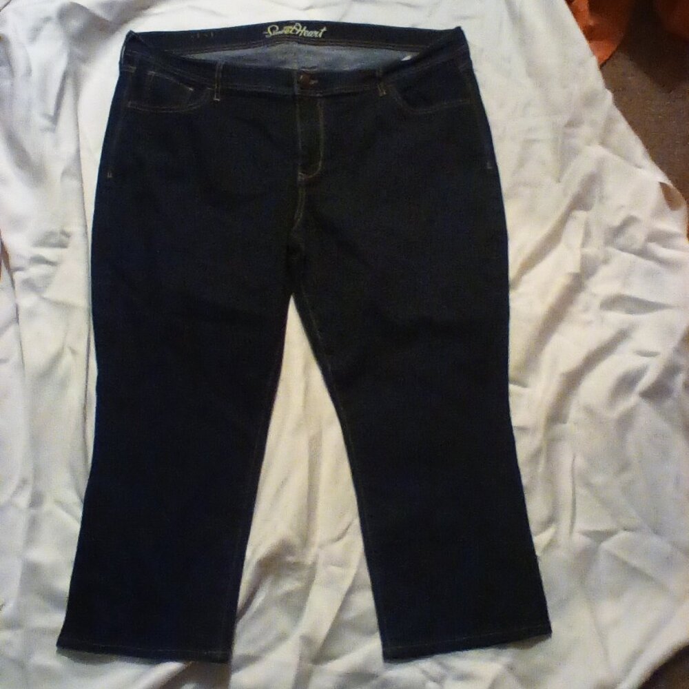 Women's denim capris size 18